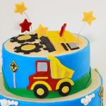 truck birthday cake